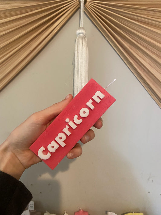 Capricorn Candle