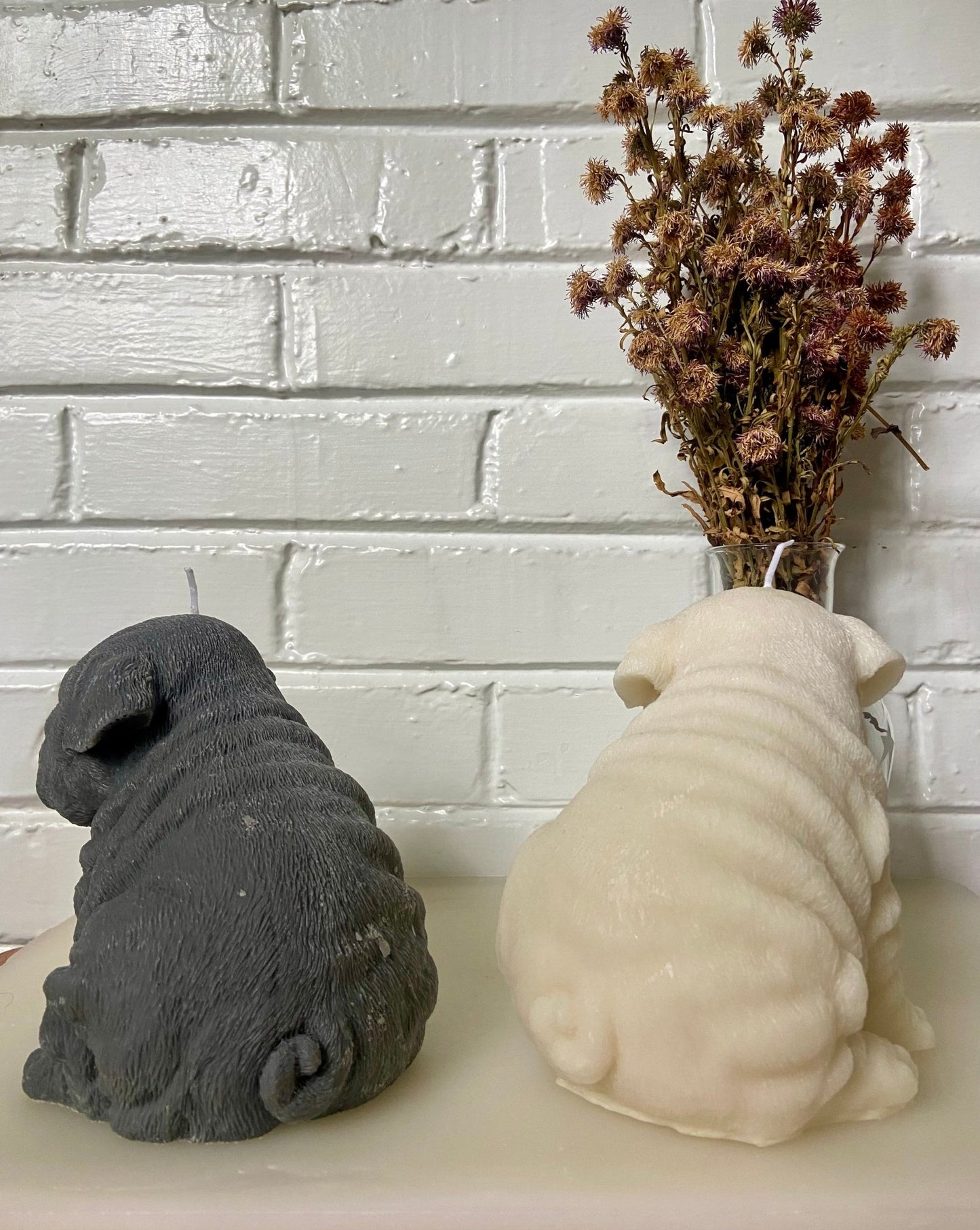 English Bulldog Candle - Kendall's Kandles