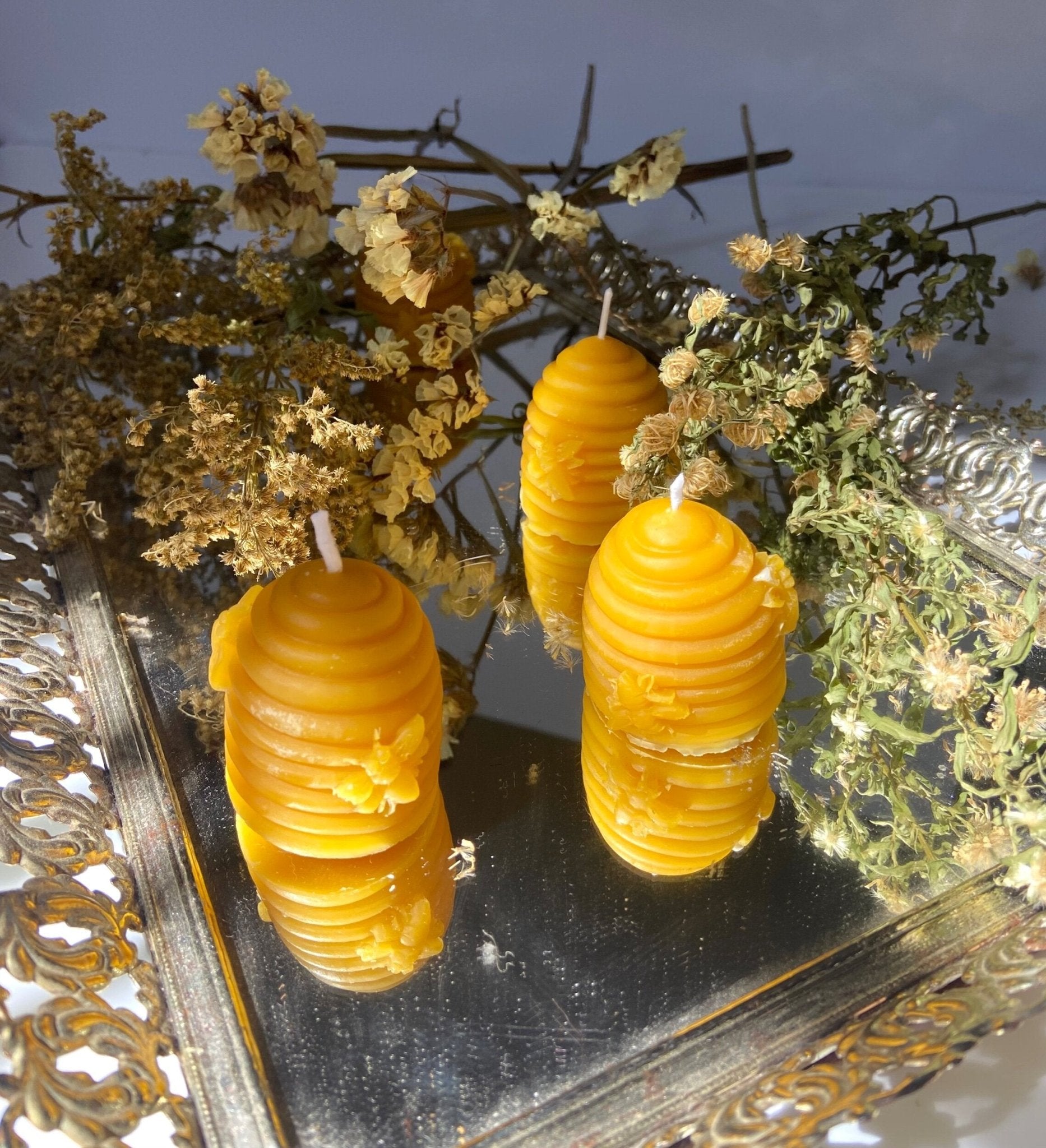 Beehive Candle - Kendall's Kandles