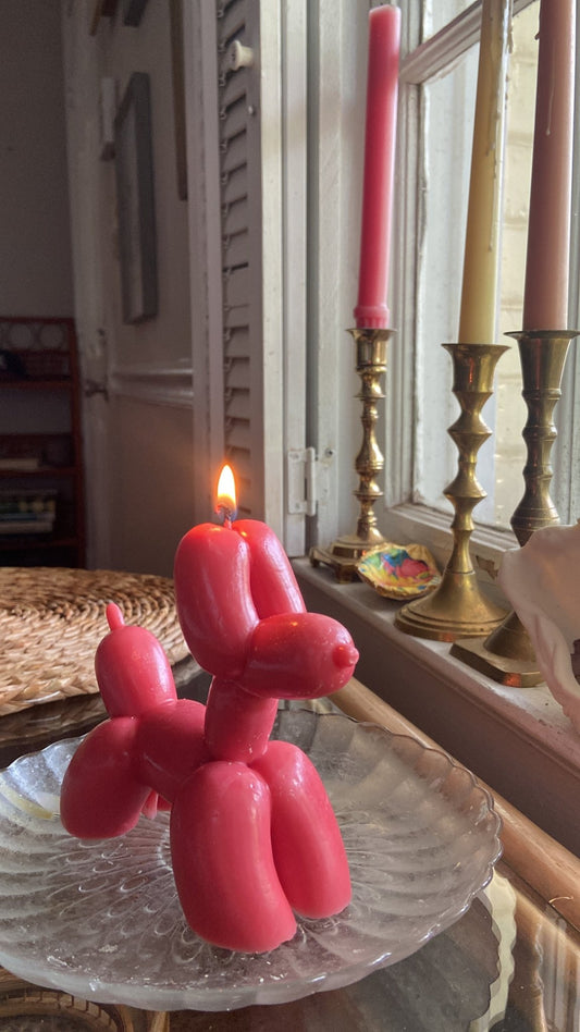 Balloon animal candle - Kendall's Kandles
