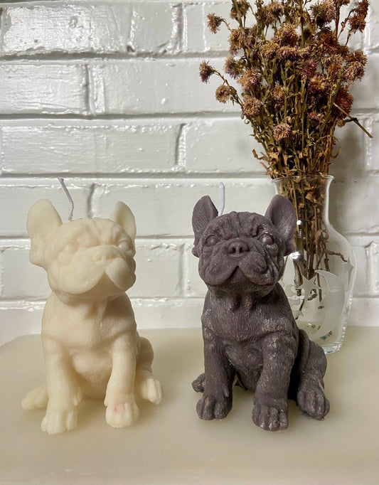 French Bulldog Candle - Kendall's Kandles