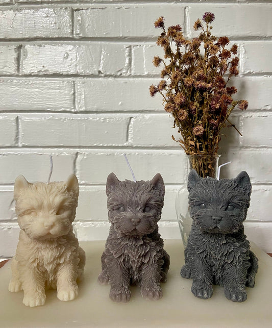 Westie/ Schnauzer/ Scottie Candle - Kendall's Kandles