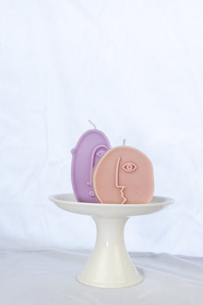 round face candle - Kendall's Kandles