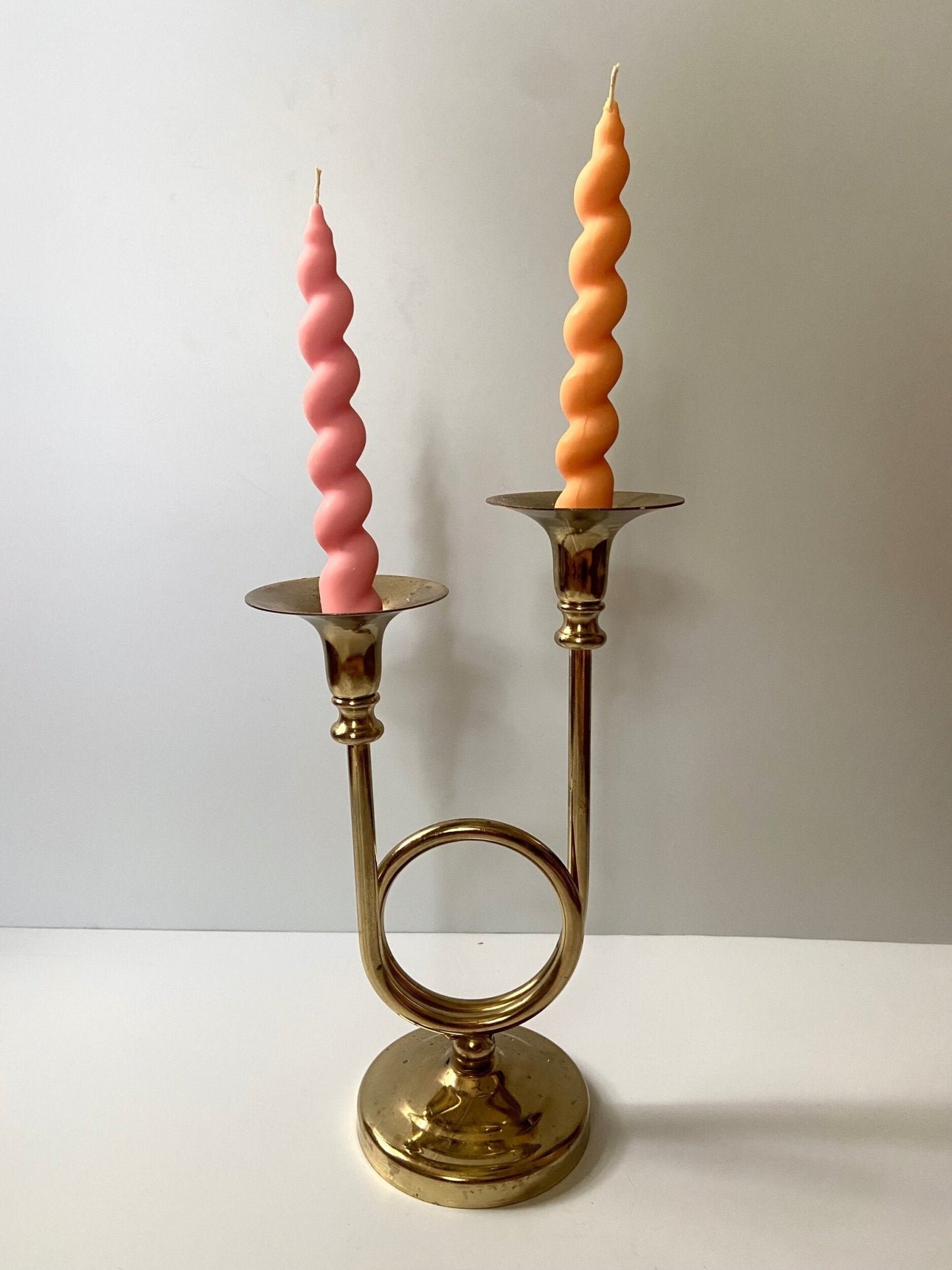 Twisty Taper Candle #2 - Kendall's Kandles