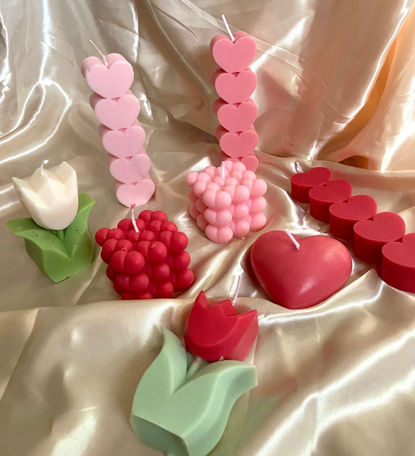 Valentines Day Candles - Kendall's Kandles